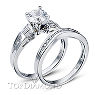 Diamond Engagement Set Mounting Style BD5016. Diamond Engagement Ring Setting & Wedding Band Set BD5016, Matching Sets. Engagement Ring Settings. Top Diamonds & Jewelry