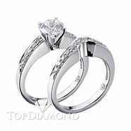 Diamond Engagement Set Mounting Style BD5033. Diamond Engagement Ring Setting & Wedding Band Set BD5033, Matching Sets. Engagement Ring Settings. Top Diamonds & Jewelry