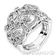 18K White Gold Diamond Ring R2168. R2168FW50D, Diamond Rings. Diamond Jewelry. Hung Phat Diamonds & Jewelry