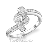 18K White Gold Diamond Ring R2170. R2170FW50D, Diamond Rings. Diamond Jewelry. Hung Phat Diamonds & Jewelry