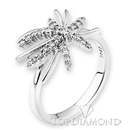 18K White Gold Diamond Ring R2180. R2180FW50D, Diamond Rings. Diamond Jewelry. Hung Phat Diamonds & Jewelry
