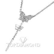 18K White Gold Diamond Necklace N1715. 18K White Gold Diamond Pendant N1715, Diamond Pendants. Necklaces & Pendants. Top Diamonds & Jewelry