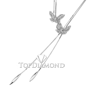 18K White Gold Diamond Necklace N1726. 18K White Gold Fashion Pendant N1726, Fashion Pendants. Necklaces & Pendants. Top Diamonds & Jewelry