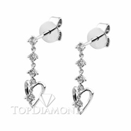 Diamond Dangling Earrings E1998. Diamond Dangling Earrings E1998, Dangle Earrings. Earrings. Top Diamonds & Jewelry