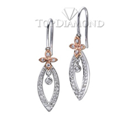 Diamond Dangling Earrings E2001. Diamond Dangling Earrings E2001, Dangle Earrings. Earrings. Top Diamonds & Jewelry
