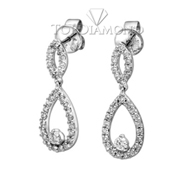 Diamond Dangling Earrings E2005. Diamond Dangling Earrings E2005, Dangle Earrings. Earrings. Top Diamonds & Jewelry