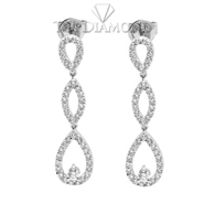 Diamond Dangling Earrings E2012. Diamond Dangling Earrings E2012, Dangle Earrings. Earrings. Top Diamonds & Jewelry