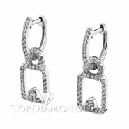 Diamond Dangling Earrings E2013. Diamond Dangling Earrings E2013, Dangle Earrings. Earrings. Top Diamonds & Jewelry