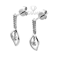 Diamond Dangling Earrings E1940. Diamond Dangling Earrings E1940, Dangle Earrings. Earrings. Top Diamonds & Jewelry