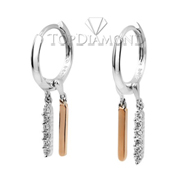 Diamond Dangling Earrings E2036. Diamond Dangling Earrings E2036, Dangle Earrings. Earrings. Top Diamonds & Jewelry