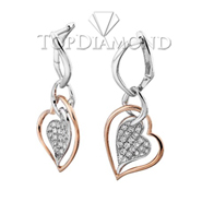 Diamond Dangling Earrings E1955. Diamond Dangling Earrings E1955, Dangle Earrings. Earrings. Top Diamonds & Jewelry