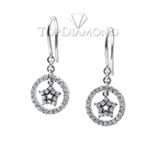 Diamond Dangling Earrings E1962. Diamond Dangling Earrings E1962, Dangle Earrings. Earrings. Top Diamonds & Jewelry