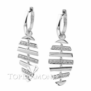 Diamond Dangling Earrings E1971. Diamond Dangling Earrings E1971, Dangle Earrings. Earrings. Top Diamonds & Jewelry