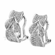 Diamond Hoop Earrings E1972. Diamond Hoop Earrings E1972, Diamond Earrings. Earrings. Top Diamonds & Jewelry