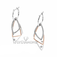 Diamond Dangling Earrings E1973. Diamond Dangling Earrings E1973, Dangle Earrings. Earrings. Top Diamonds & Jewelry
