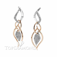 Diamond Dangling Earrings E1975. Diamond Dangling Earrings E1975, Dangle Earrings. Earrings. Top Diamonds & Jewelry
