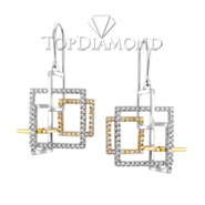 Diamond Dangling Earrings E1989. Diamond Dangling Earrings E1989, Dangle Earrings. Earrings. Top Diamonds & Jewelry
