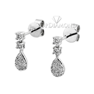 Diamond Dangling Earrings E2068. Diamond Dangling Earrings E2068, Dangle Earrings. Earrings. Top Diamonds & Jewelry