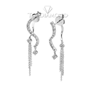 Diamond Dangling Earrings E2067. Diamond Dangling Earrings E2067, Dangle Earrings. Earrings. Top Diamonds & Jewelry