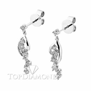 Diamond Dangling Earrings E2043. Diamond Dangling Earrings E2043, Dangle Earrings. Earrings. Top Diamonds & Jewelry