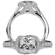 Ritani Bella Vita Engagement Ring Setting – 1CU3172CR-$700 GIFT CARD INCLUDED WITH PURCHASE. Ritani Engagement Ring Setting 1CU3172CR-$700 GIFT CARD INCLUDED WITH PURCHASE, Engagement Rings. Ritani. Hung Phat Diamonds & Jewelry
