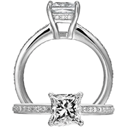 Ritani Bella Vita Engagement Ring Setting – 1PC1966DDR-300USD GIFT CARD INCLUDED WITH PURCHASE. Ritani Engagement Ring Setting 1PC1966DDR-300USD GIFT CARD INCLUDED WITH PURCHASE, Engagement Rings. Ritani. Hung Phat Diamonds & Jewelry