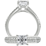 Ritani Bella Vita Engagement Ring Setting – 1PC2484CR-$500 GIFT CARD INCLUDED WITH PURCHASE. Ritani Engagement Ring Setting 1PC2484CR-$500 GIFT CARD INCLUDED WITH PURCHASE, Engagement Rings. Ritani. Hung Phat Diamonds & Jewelry