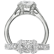 Ritani Bella Vita Engagement Ring Setting – 1PC3141CR-$500 GIFT CARD INCLUDED WITH PURCHASE. Ritani Engagement Ring Setting 1PC3141CR-$500 GIFT CARD INCLUDED WITH PURCHASE, Engagement Rings. Ritani. Hung Phat Diamonds & Jewelry