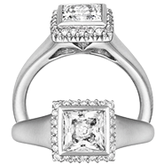 Ritani Bella Vita Engagement Ring Setting – 1PC3716-$300 GIFT CARD INCLUDED WITH PURCHASE. Ritani Engagement Ring Setting 1PC3716-$300 GIFT CARD INCLUDED WITH PURCHASE, Engagement Rings. Ritani. Hung Phat Diamonds & Jewelry