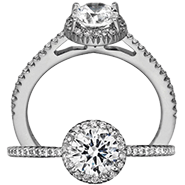 Ritani Bella Vita Engagement Ring Setting – 1R3702B-$300 GIFT CARD INCLUDED WITH PURCHASE. Ritani Engagement Ring Setting 1R3702B-$300 GIFT CARD INCLUDED WITH PURCHASE, Engagement Rings. Ritani. Hung Phat Diamonds & Jewelry