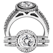 Ritani Bella Vita Engagement Ring Setting – 1R3718-$1000 GIFT CARD INCLUDED WITH PURCHASE. Ritani Engagement Ring Setting 1R3718-$1000 GIFT CARD INCLUDED WITH PURCHASE, Engagement Rings. Ritani. Hung Phat Diamonds & Jewelry