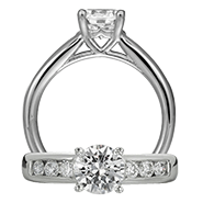 Ritani Bella Vita Engagement Ring Setting –  1R1190AAR-$500 GIFT CARD INCLUDED WITH PURCHASE. Ritani Engagement Ring Setting 1R1190AAR-$500 GIFT CARD INCLUDED WITH PURCHASE, Engagement Rings. Ritani. Hung Phat Diamonds & Jewelry