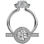 Ritani Bella Vita Engagement Ring Setting – 1R1697CR-$500 GIFT CARD INCLUDED WITH PURCHASE. Ritani Engagement Ring Setting 1R1697CR-$500 GIFT CARD INCLUDED WITH PURCHASE, Engagement Rings. Ritani. Hung Phat Diamonds & Jewelry