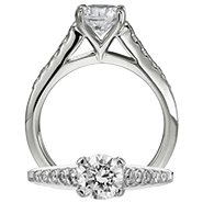 Ritani Bella Vita Engagement Ring Setting – 1R2394CRP-$300 GIFT CARD INCLUDED WITH PURCHASE. Ritani Engagement Ring Setting 1R2394CRP-$300 GIFT CARD INCLUDED WITH PURCHASE, Engagement Rings. Ritani. Hung Phat Diamonds & Jewelry