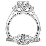 Ritani Bella Vita Engagement Ring Setting – 1R2397-$700 GIFT CARD INCLUDED WITH PURCHASE. Ritani Engagement Ring Setting 1R2397-$700 GIFT CARD INCLUDED WITH PURCHASE, Engagement Rings. Ritani. Hung Phat Diamonds & Jewelry