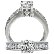 Ritani Bella Vita Engagement Ring Setting – 1R2479CR-$500 GIFT CARD INCLUDED WITH PURCHASE. Ritani Engagement Ring Setting 1R2479CR-$500 GIFT CARD INCLUDED WITH PURCHASE, Engagement Rings. Ritani. Hung Phat Diamonds & Jewelry