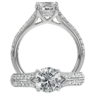 Ritani Bella Vita Engagement Ring Setting – 1R2480DR-$500 GIFT CARD INCLUDED WITH PURCHASE. Ritani Engagement Ring Setting 1R2480DR-$500 GIFT CARD INCLUDED WITH PURCHASE, Engagement Rings. Ritani. Hung Phat Diamonds & Jewelry