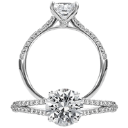 Ritani Bella Vita Engagement Ring Setting – 1R2488CR-$100 GIFT CARD INCLUDED WITH PURCHASE. Ritani Engagement Ring Setting 1R2488CR-$100 GIFT CARD INCLUDED WITH PURCHASE, Engagement Rings. Ritani. Hung Phat Diamonds & Jewelry