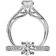 Ritani Bella Vita Engagement Ring Setting – 1R2718CR-$300 GIFT CARD INCLUDED WITH PURCHASE. Ritani Engagement Ring Setting 1R2718CR-$300 GIFT CARD INCLUDED WITH PURCHASE, Engagement Rings. Ritani. Hung Phat Diamonds & Jewelry