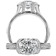 Ritani Bella Vita Engagement Ring Setting – 1R3138DR-$500 GIFT CARD INCLUDED WITH PURCHASE. Ritani Engagement Ring Setting 1R3138DR-$500 GIFT CARD INCLUDED WITH PURCHASE, Engagement Rings. Ritani. Hung Phat Diamonds & Jewelry