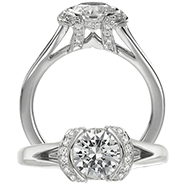 Ritani Bella Vita Engagement Ring Setting – 1R3142DR-$300 GIFT CARD INCLUDED WITH PURCHASE. Ritani Engagement Ring Setting 1R3142DR-$300 GIFT CARD INCLUDED WITH PURCHASE, Engagement Rings. Ritani. Hung Phat Diamonds & Jewelry