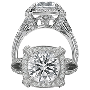 Ritani Bella Vita Engagement Ring Setting – 1R3150KR-$1000 GIFT CARD INCLUDED WITH PURCHASE. Ritani Engagement Ring Setting 1R3150KR-$1000 GIFT CARD INCLUDED WITH PURCHASE, Engagement Rings. Ritani. Hung Phat Diamonds & Jewelry