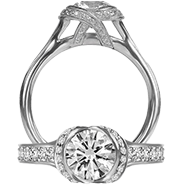 Ritani Bella Vita Engagement Ring Setting – 1R3172CR-$700 GIFT CARD INCLUDED WITH PURCHASE. Ritani Engagement Ring Setting 1R3172CR-$700 GIFT CARD INCLUDED WITH PURCHASE, Engagement Rings. Ritani. Hung Phat Diamonds & Jewelry
