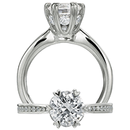Ritani Bella Vita Engagement Ring Setting – 1R3266CR-$700 GIFT CARD INCLUDED WITH PURCHASE. Ritani Engagement Ring Setting 1R3266CR-$700 GIFT CARD INCLUDED WITH PURCHASE, Engagement Rings. Ritani. Hung Phat Diamonds & Jewelry