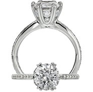 Ritani Bella Vita Engagement Ring Setting – 1R3268CR-$700 GIFT CARD INCLUDED WITH PURCHASE. Ritani Engagement Ring Setting 1R3268CR-$700 GIFT CARD INCLUDED WITH PURCHASE, Engagement Rings. Ritani. Hung Phat Diamonds & Jewelry