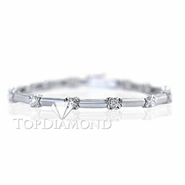 Diamond 18K White Gold Bracelet L1256. Diamond 18K White Gold Bracelet L1256, Diamond Bracelets. Bracelets. Top Diamonds & Jewelry