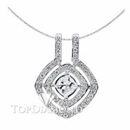 18K White Gold Fashion Pendant P1042. 18K White Gold Fashion Pendant P1042, Fashion Pendants. Necklaces & Pendants. Top Diamonds & Jewelry