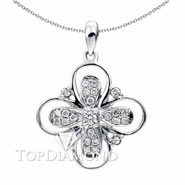 18K White Gold Fashion Pendant P1233 . 18K White Gold Fashion Pendant P1233, Fashion Pendants. Necklaces & Pendants. Top Diamonds & Jewelry