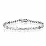 Diamond 18K White Gold Bracelet L1750. Diamond 18K White Bracelet L1750, Diamond Bracelets. Bracelets. Top Diamonds & Jewelry