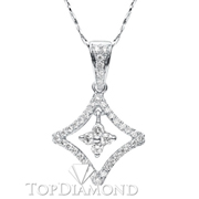 18K White Gold Fashion Pendant P1314. 18K White Gold Fashion Pendant P1314, Fashion Pendants. Necklaces & Pendants. Hung Phat Diamonds & Jewelry